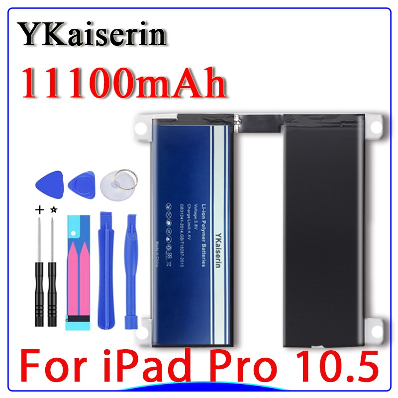 11000 Mah Voor Ipad Pro 10.5 Vervangende Batterij Voor Ipad Pro 10.5 A1701 A1709 A1798 A1852 Batterij Met Gratis Tools