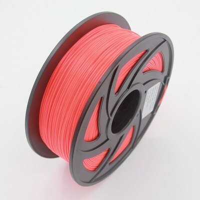 PETG 3D Printer Filament 1.75 Mm 1Kg Printing Luminous Glowing In The Dark Green Orange Blue Yellow Red Materials Fluorescence: Luminous red