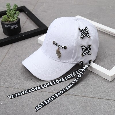 Baseball Cap Mode Lange Riem Vrouwen Mannen Baseball Cap Zwart Snapback Verstelbare Hiphop Caps pet homme Baseball Caps: A2