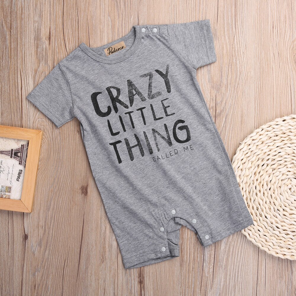 zomer baby romper baby jongens meisjes kleding korte mouwen een stukken Jumpsuit babykleding