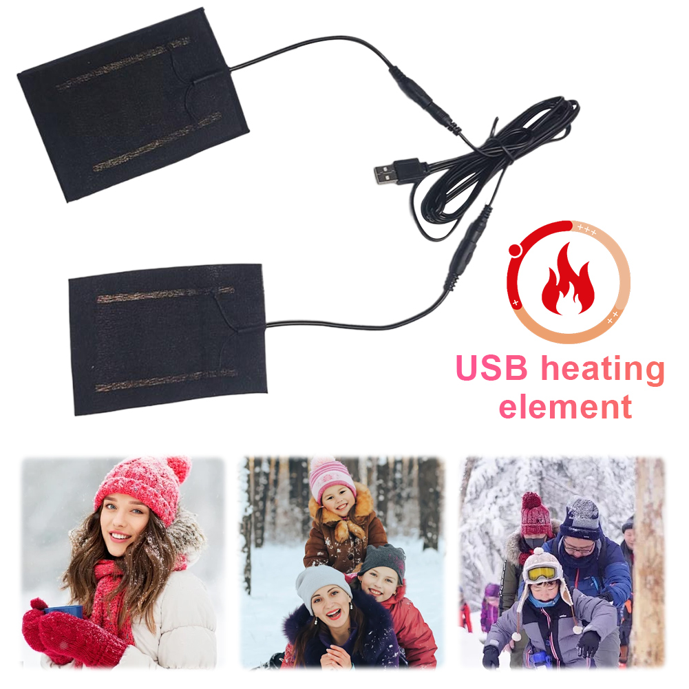 Elektrischer Fußwärmer, doppelte Füße, Hausschuhe, USB-Aufladung, warme Fußpolster, abnehmbarer Fußofen, weicher Plüsch für Zuhause, Schlafzimmer, Schlafen