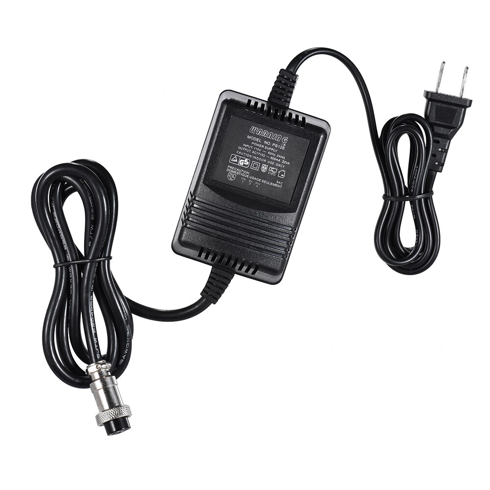 17V 420mA / 600mA Mixing Console Mixer Power Supply AC Adapter 3-Pin Connector 220V Input EU Plug for MG16/MG166CX/MG166C/F4/F7