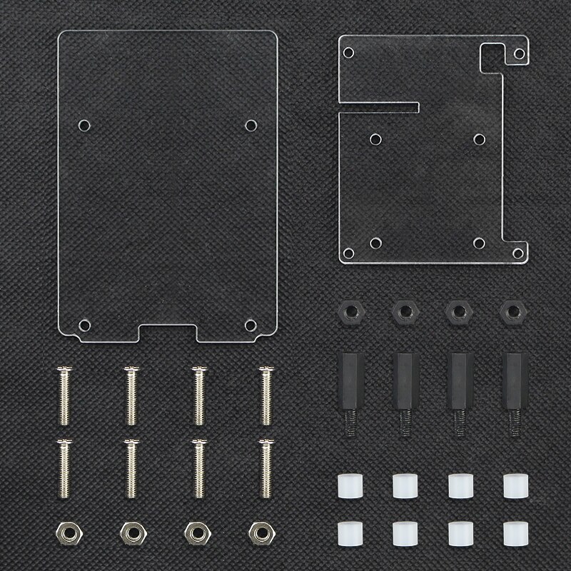 Raspberry Pi HQ modulo telecamera custodia in acrilico con supporto Raspberry Pi telecamere staffa per treppiede facile da installare: Case