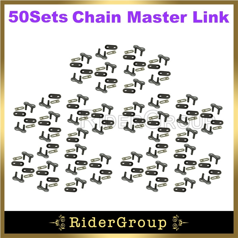 KMC 420 Chain Master Link For Chinese Made Stomp Demon X Atomic Pit Dirt Bike Moped Scooter Go Kart ATV Parts