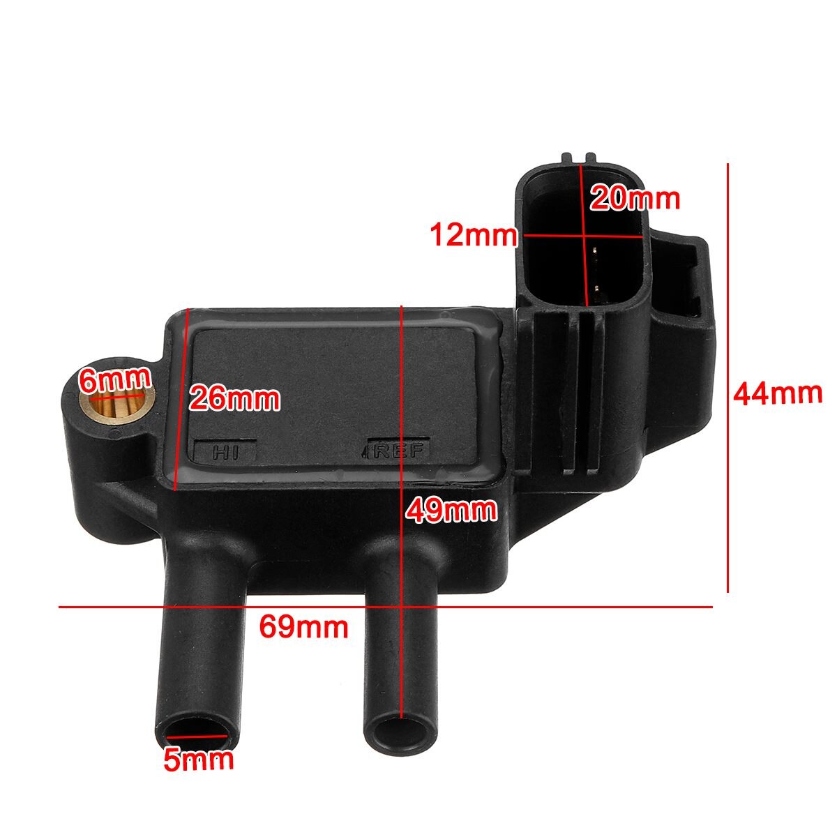 Sensor de presión DPF de escape 1786775 para Ford Focus Kuga para Mondeo MK4 para c-max para S-MAX 1,6 2,0 TDCI