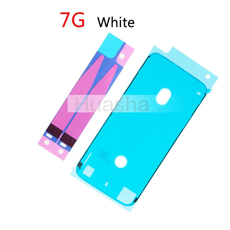 2pcs/set Battery Adhesive Sticker Strips + LCD Display Waterproof Seal Adhesive Sticker for iPhone 6S 7 8 Plus X