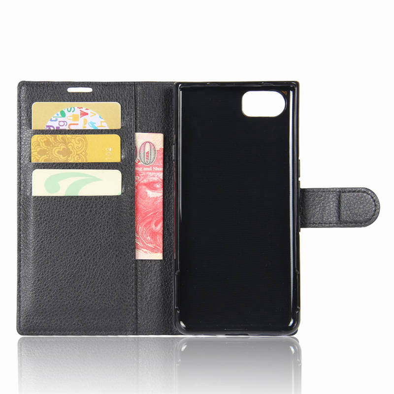 For BlackBerry Keyone Case Cover BlackBerry Keyone Leather Flip Wallet Silicone Case For BlackBerry Keyone DTEK70 Phone Case