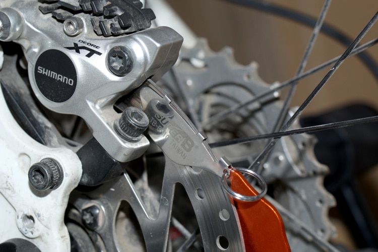 Super b tb -br10 bremsekaliberjusteringsværktøj let at indstille et passende hul til tuning af skivebremsesystem cykelcykelreparationsværktøjer
