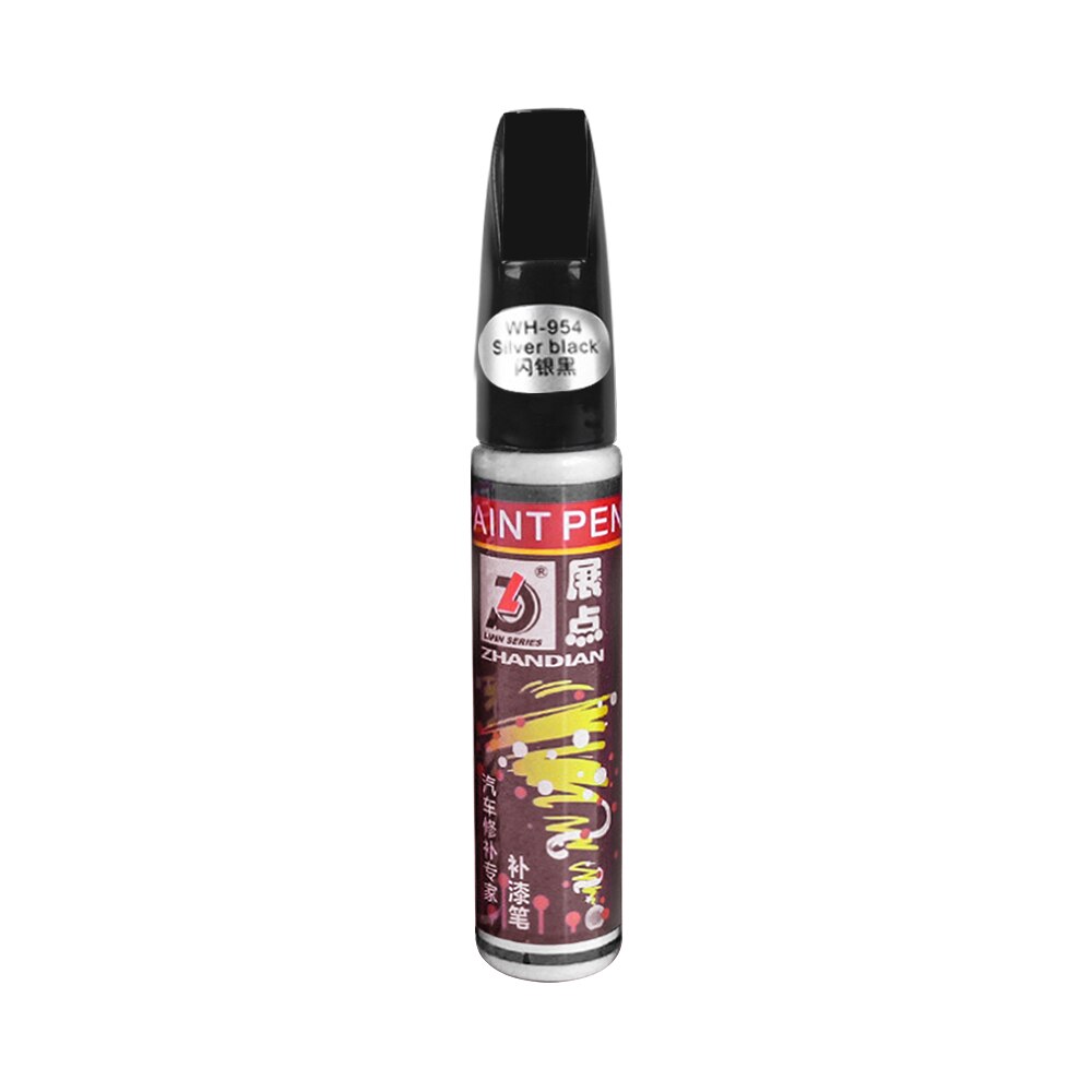Auto kraspen autolak reparatie fix tool auto-styling krasverwijderaar onderhoud lakverzorging auto-accessoires: Zilverzwart