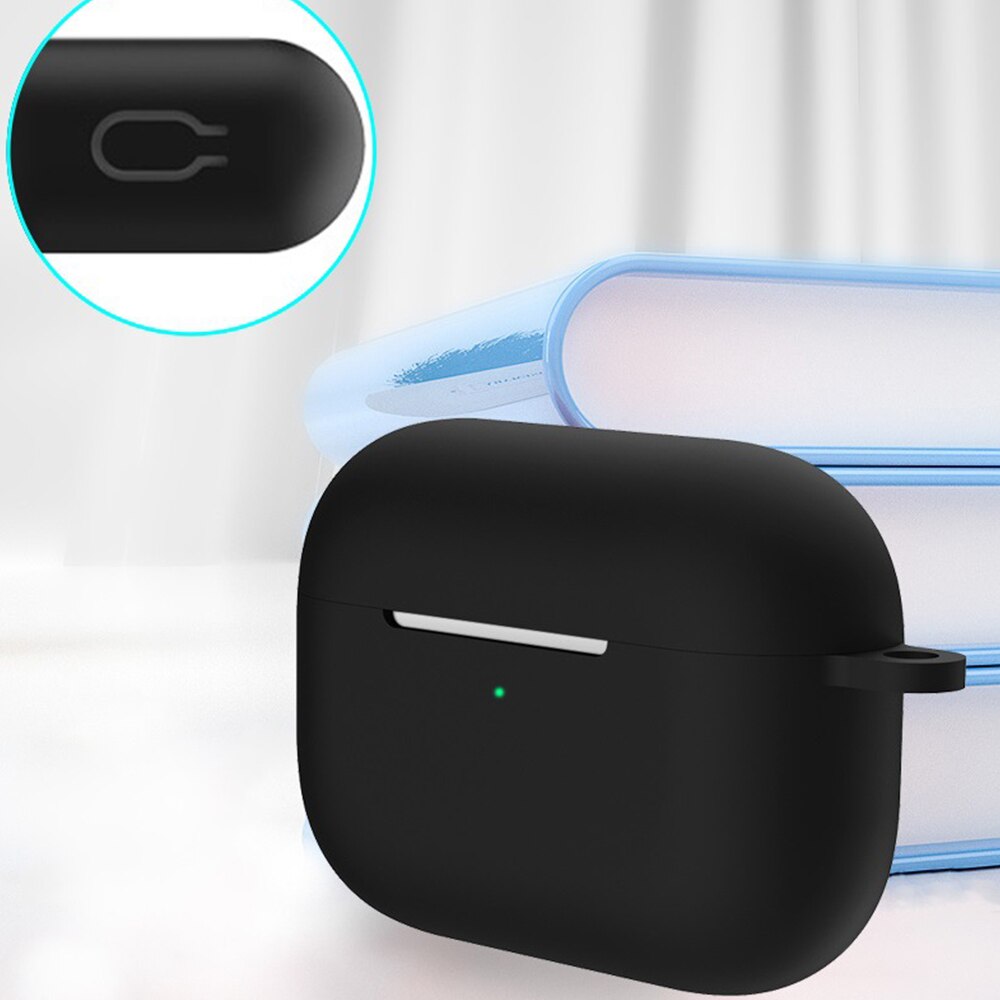 Funda protectora de silicona para Apple Airpods Pro Auriculares inalámbricos con Bluetooth para Airpods 3