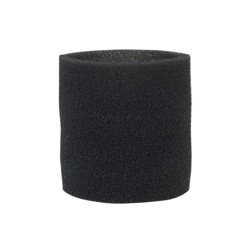 Sponge Filter Cover Sleeve Cotton For Genie Shop-Vac Wet/Dry Vacuum Cleaner Parts Accessories Black Foam Filter