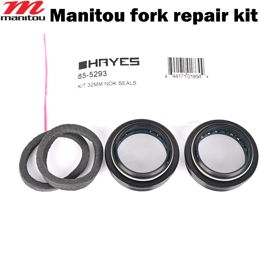 Kits de reparación originales Manitou, piezas de sellado de polvo de horquilla delantera de bicicleta, sello de 30mm 32mm y pistón de anillo de espuma para Manitou R7 MARKHOR MACHETE