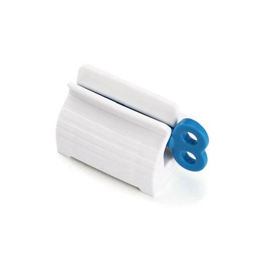 WIKHOSTAR Stainless Steel Toothpaste Squeezer Toothpaste Dispenser Rolling Tube Squeezer Storage Rack Bathroom Accessories Set: 02