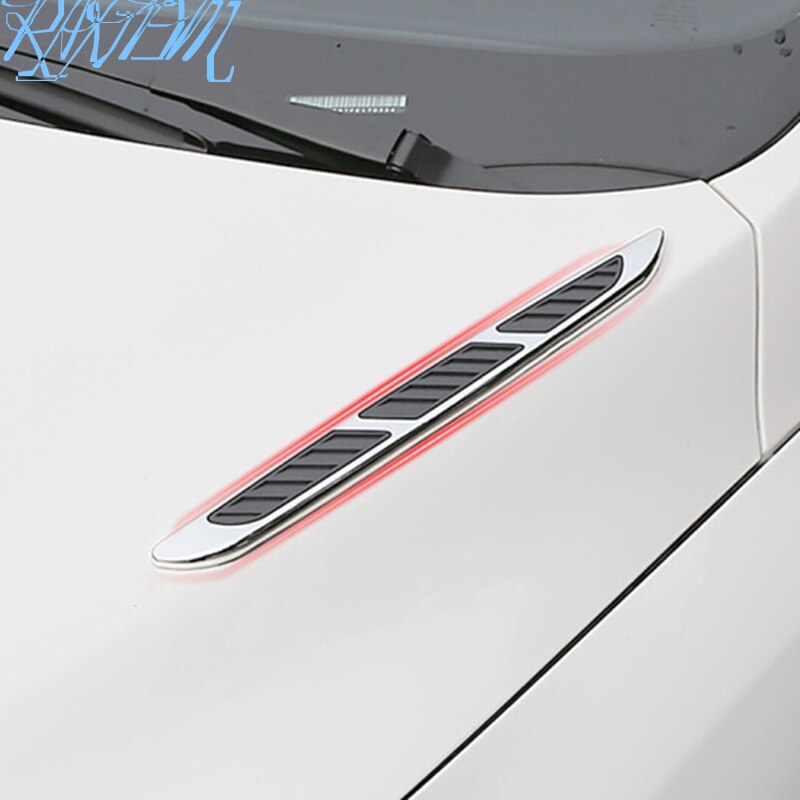 Maska samochodu dekoracji samochodu rekina skrzela powietrza naklejka na nawiew dla Chrysler Aspen Pacifica PT krążownik Sebring miasto kraj