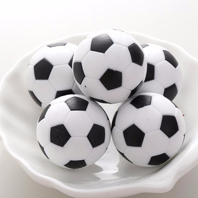 1 pièces 32mm noir et blanc baby-foot Machine de Football en plastique Football résine vert Machine de Football accessoires