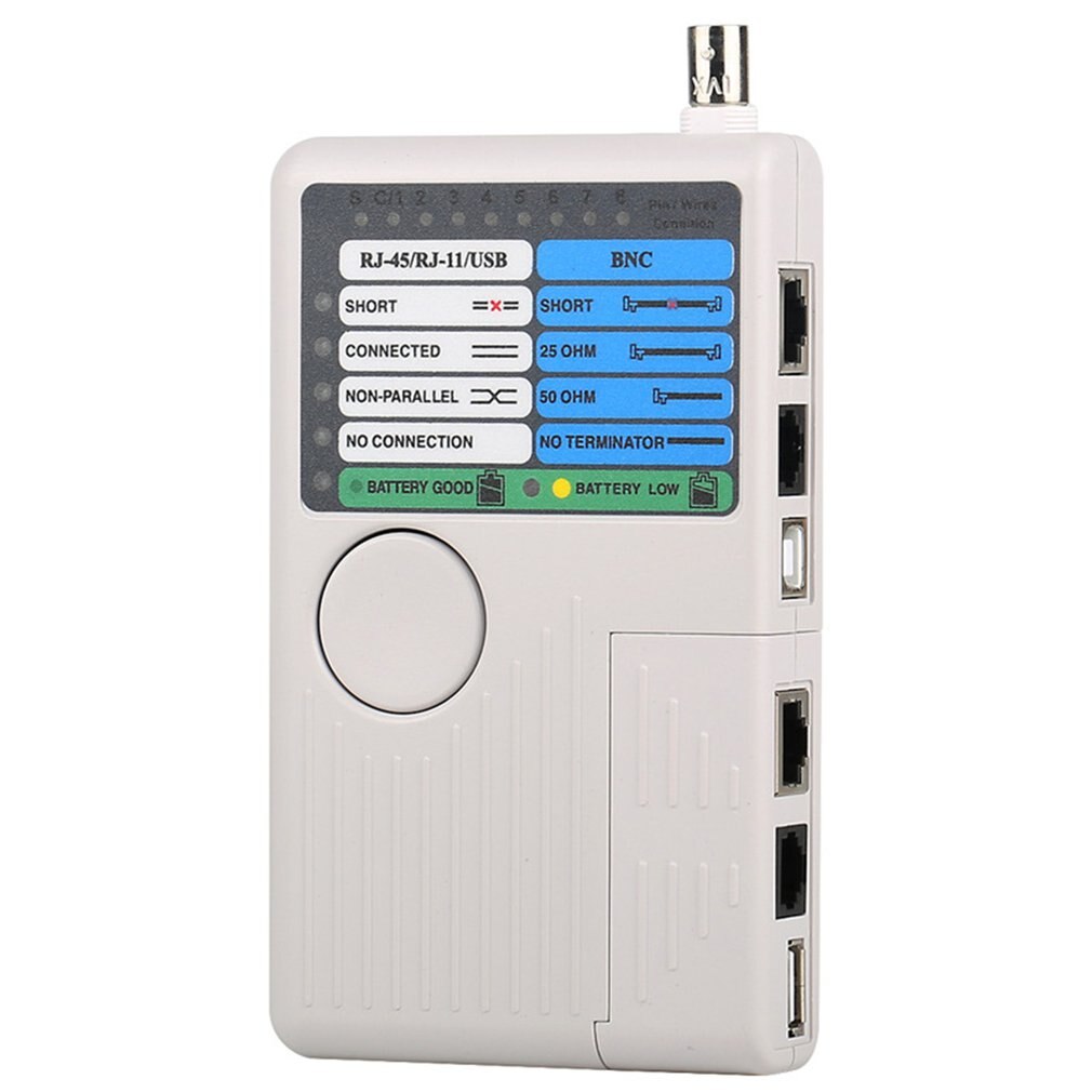 Remote RJ11 RJ45 USB BNC LAN Network Cable Tester For UTP STP LAN Cables Tracker Detector Tool