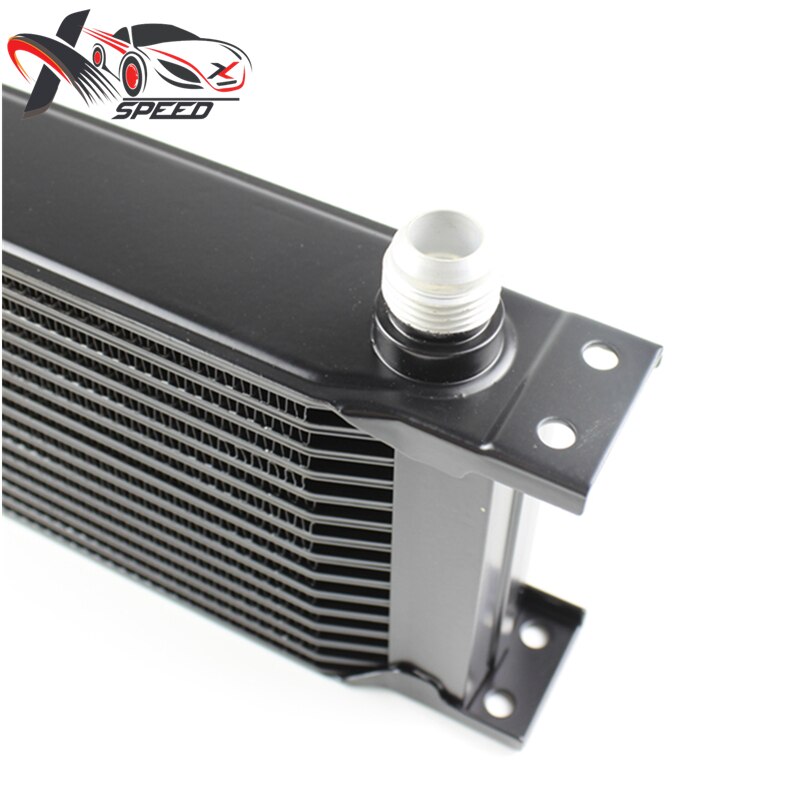 Universal 15 rows automotive engine gearbox oil cooler upgrades the oil cooled radiator assembly