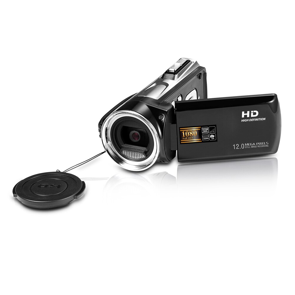 Berufs Zoomen Video Kamera 2,7 Zoll Digital Camcorder Handheld Hause 8X LCD Bildschirm voll HD 1080P Tragbare Recorder Vlogging