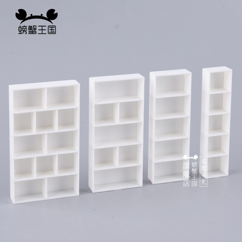 5pcs Poppenhuis mini Meubels Miniatuur Pop accessoires Plastic Boek Plank Meerdere Specificaties