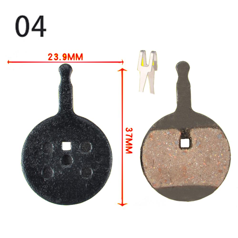 Plaquettes de freins à disque organiques de vtt, 2 paires (4 pièces), VTT en résine, M355/BB5, universelles, accessoires: CY-04-2 pairs