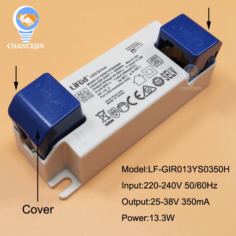 LiFud LED driver LF-GIR009YS LF-GIR013YS series 25-42V 135mA 160mA 180mA 200mA 250mA 300mA 350mA CE CB TUV SAA RCM Certification
