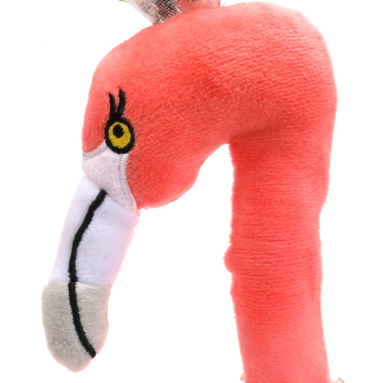 Sang flamingo plyslegetøj med krone, sang og daincing elektronisk plyslegetøj børns legetøj baby hjemindretning
