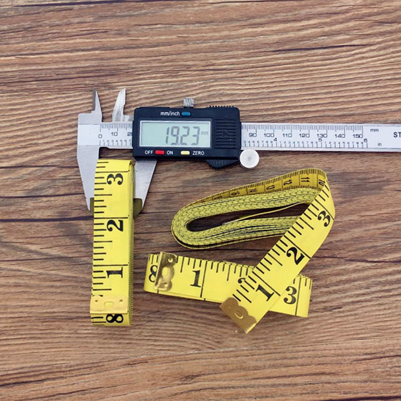 Useful Body Measuring Yellow 3M Ruler Sewing Tailor Tape Sewing Ruler Meter Sewing Measuring Tape Dressmaking Double-sided Scale