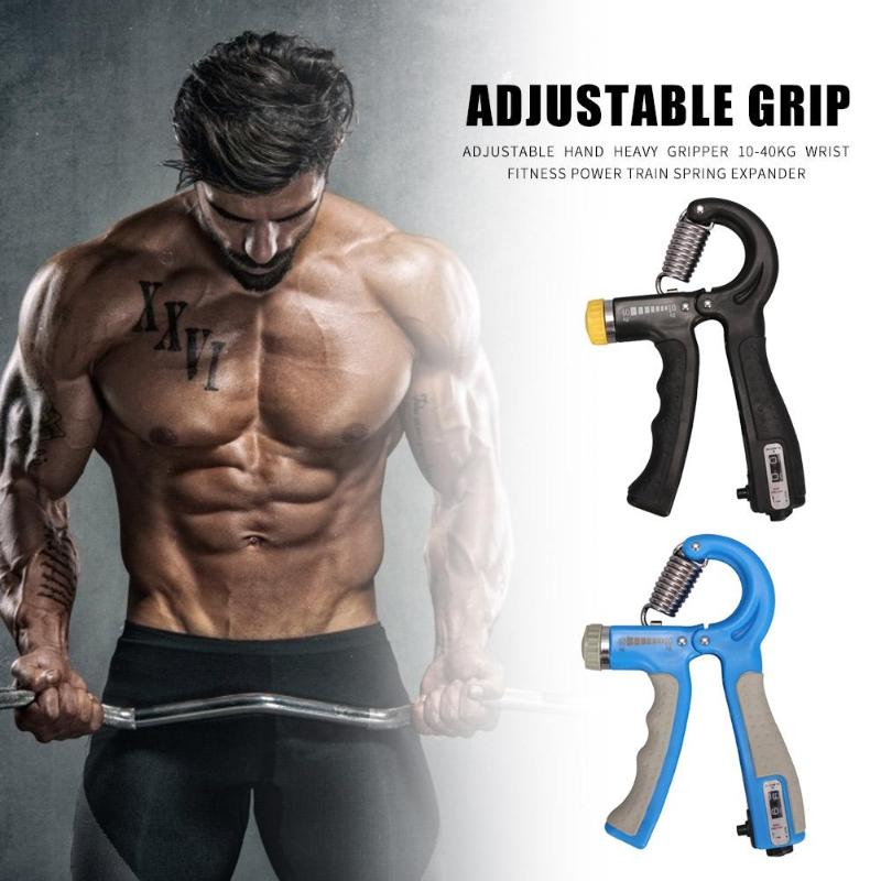 10-40kg Adjustable Hand Heavy Gripper Wrist Power Gym Fitness Exerciser