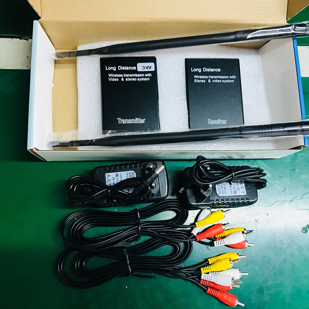 Music Portable Wireless Audio Video Home Anti Interference Adapter 3km 2.4Ghz Transmitter Receiver Kit Low Latency Stereo Sound