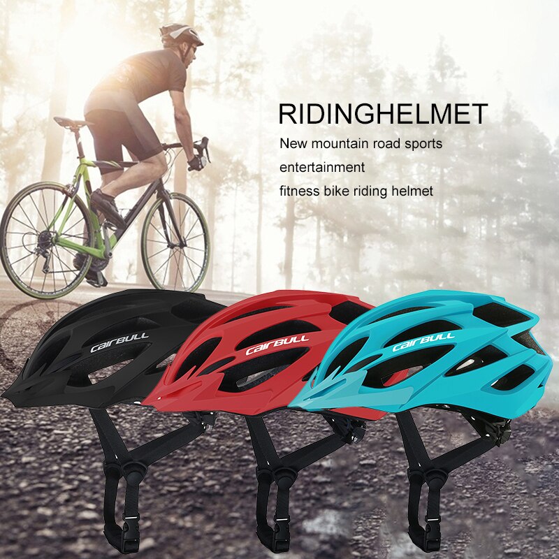 Cairbull X-Tracer Bicycle Helmet Bike Cycling Helmets Lightweight Mountain Road Bike Fully Shaped Integrated-Mold Helmets QM
