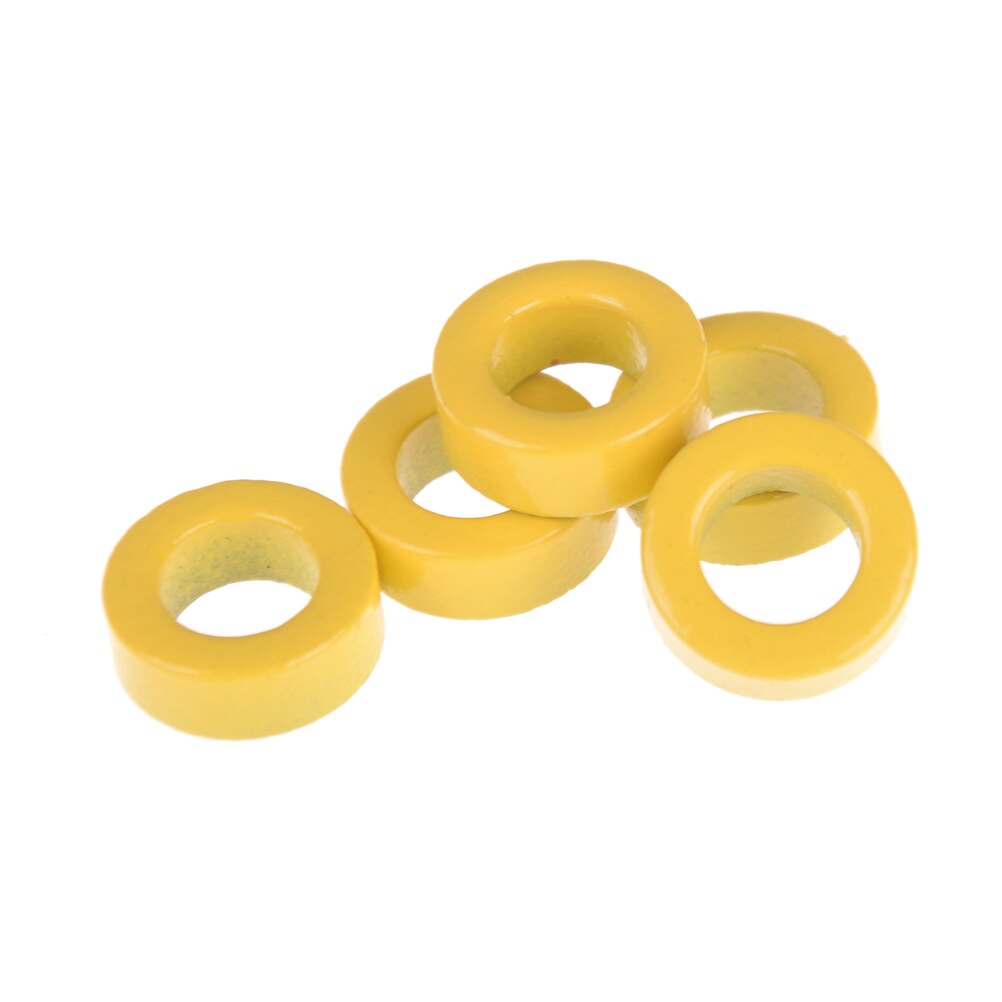 5 kpl/erä karbonyylirautaydin  t50-6 rautajauhe toroidaalinen ydin rf toroid hf kinkku qrp sisähalkaisija 0.7cm ulkohalkaisija 1.2cm