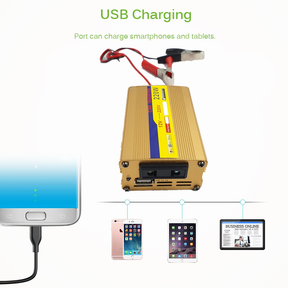 100W 18V Solar Panel Power System Battery Charger Inverter USB Kit Complete Solar Controller 1.5A for Car Camping Hiking Power