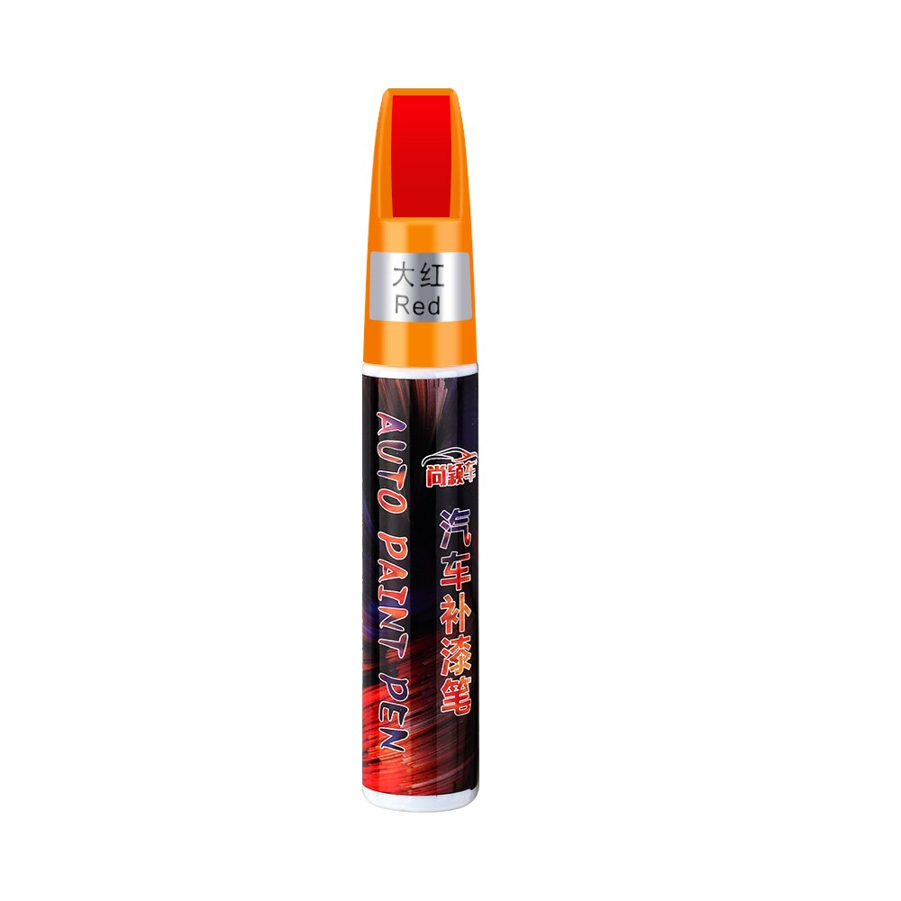 Car Mending Fill Paint Pen Waterproof Repair Painting Scratch Clear Remover for Ford Fiesta Focus Mondeo Ecosport Kuga Focus ST: Red