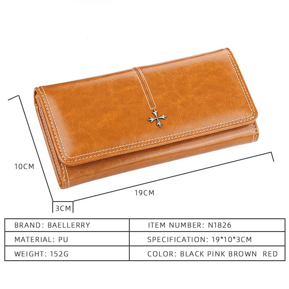 Long Women Wallets Card Holder Sequined Female Purse PU Leather Zipper Brand Wallet For Women