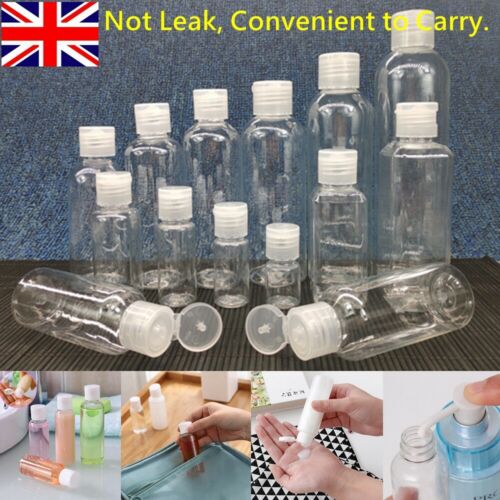 50Ml 100Ml Clear Plastic Shampoo Verstuiver Lege Flessen Reizen Makeup Beauty Opslag Flessen