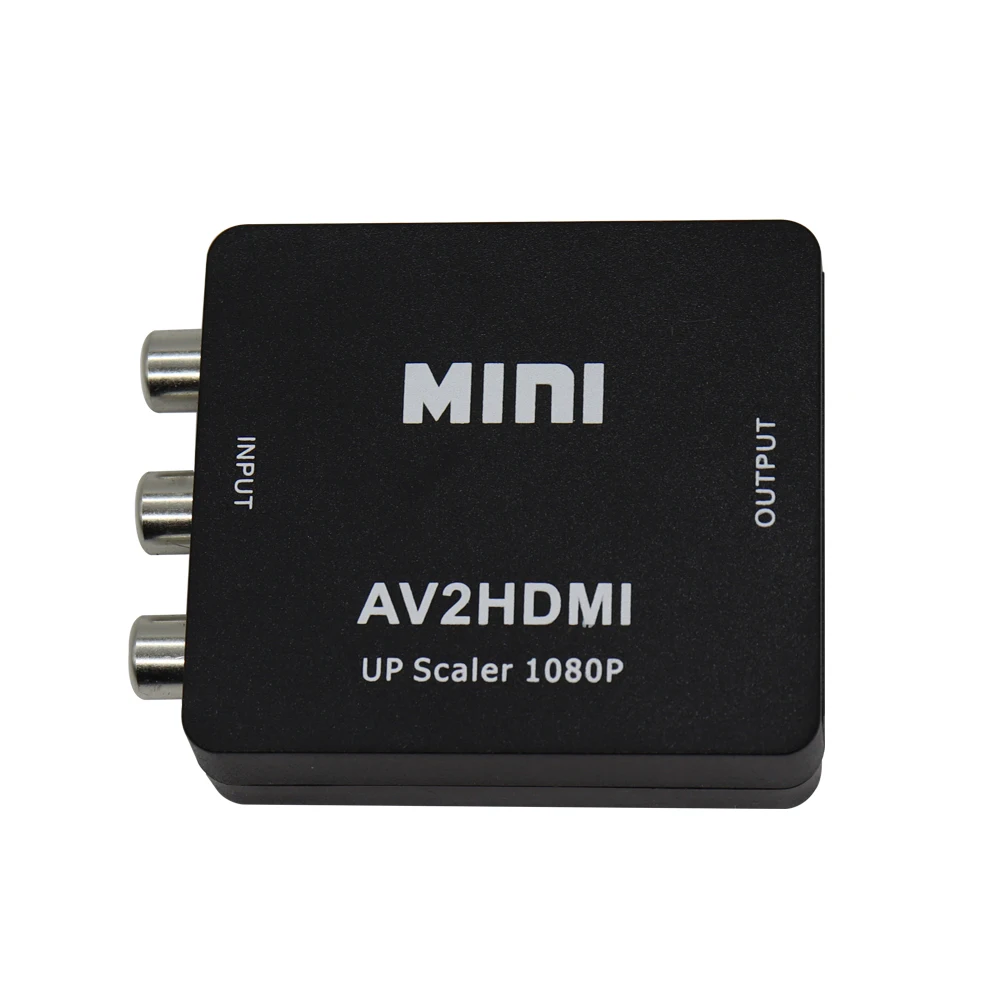 AV2HDMI RCA AV naar HDMI-compatibele composietadapterconverter 1080P audiovideokabel CVBS AV-adapter met USB-kabel