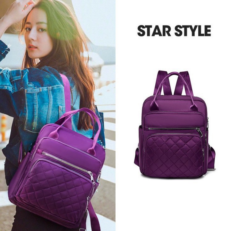 Frauen Rucksack Reisen lässig wasserdicht Frauen Umhängetaschen weiblich große Kapazität Oxford Rucksack schwarz Geldbörse lässig ruck