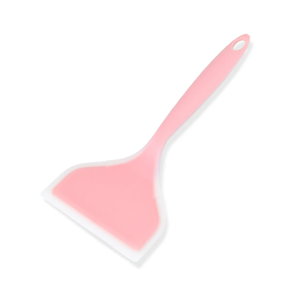 Espátula de silicona antiadherente de boca ancha, espátula para cocinar huevos de carne, herramientas para hornear panqueques, pala de cocina, 1 ud.