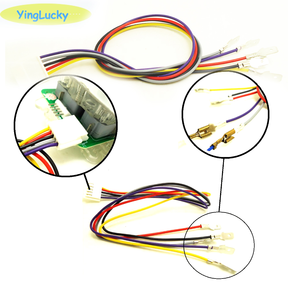 5-poliges Joystick-Kabel, 4 Kategorien, Kabel mit 5-poligem Joystick für Sanwa/SEIMITSU Joystick la soi eine USB-Enco
