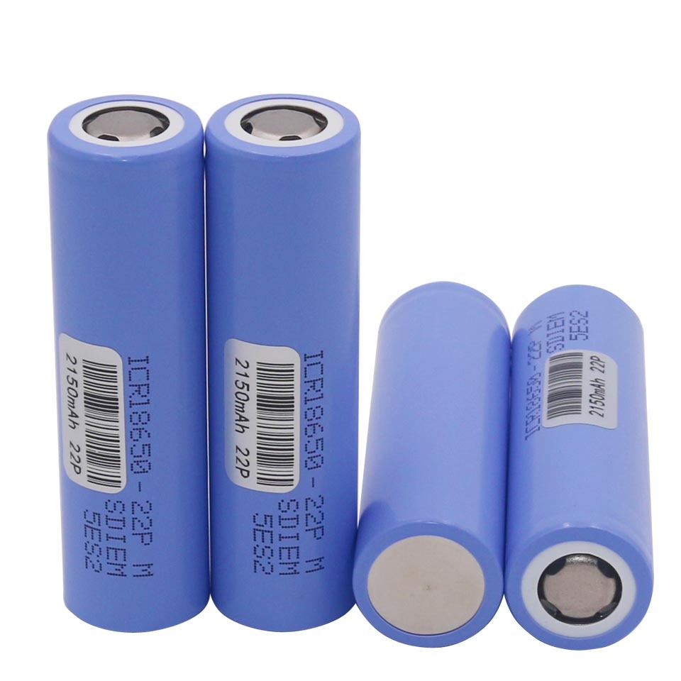 Pilas recargables de litio, ICR18650-22P, 18650 mAh, 2200 V, originales, ICR18650, 22P, 3,7