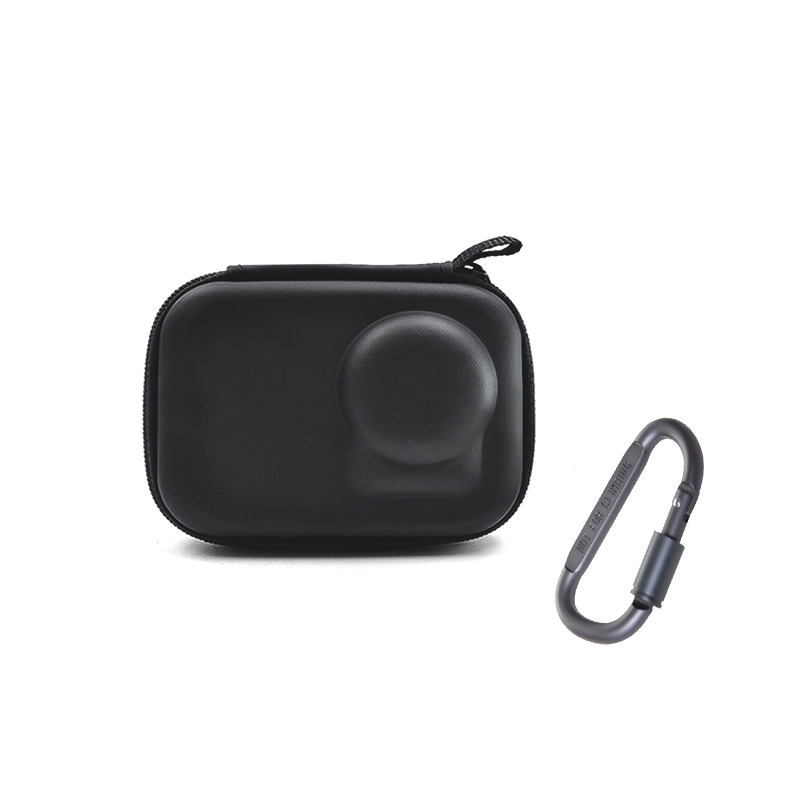 Caméra sport mini étui de transport sac de protection boîte Portable avec D porte-clés boucle pour dji OSMO ACTION caméra accessoires: Default Title