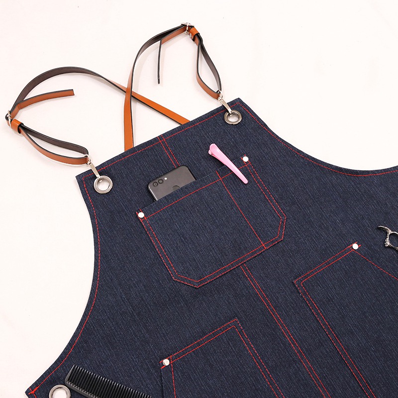 Uniforme de Chef Unisex, ropa de cocinero sin mangas, transpirable, para cocina, delantales para tienda,