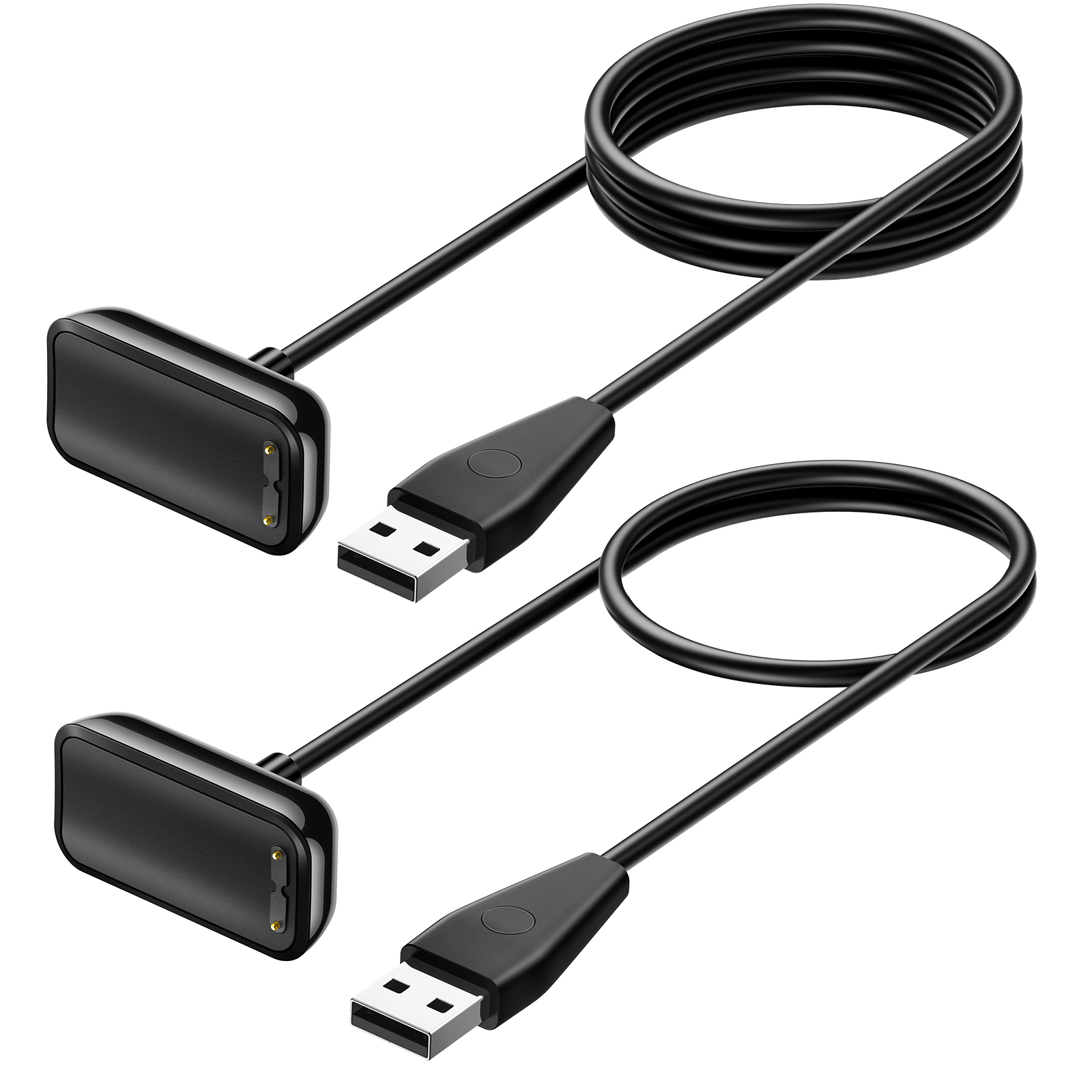 100 cm/50 cm USB-oplader voor Fitbit Charge 5 Oplaadkabel voor Fitbit Luxe USB-oplaadlader Dock met resetfunctie