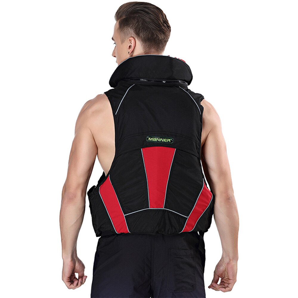 Chaleco salvavidas ligero multibolsillo para pesca y natación, salvavidas para adultos, de alta flotabilidad, Kayak a la deriva,