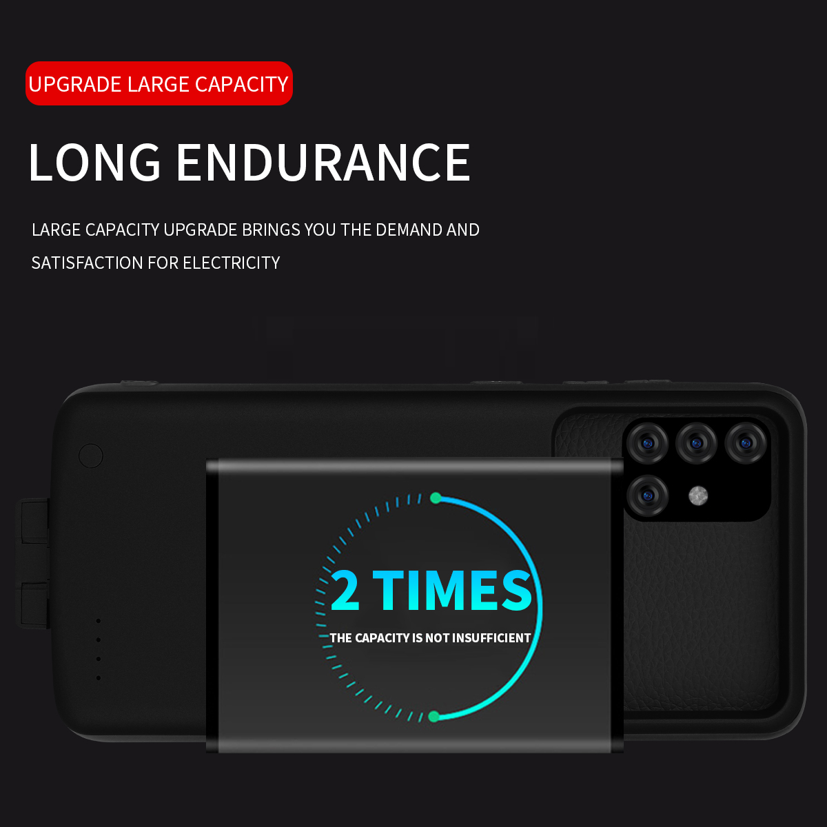 5000Mah Batterij Oplader Gevallen Voor Samsung Galaxy A52 5G Power Bank Case Externe Opladen Cover Voor Samsung A52 batterij Case