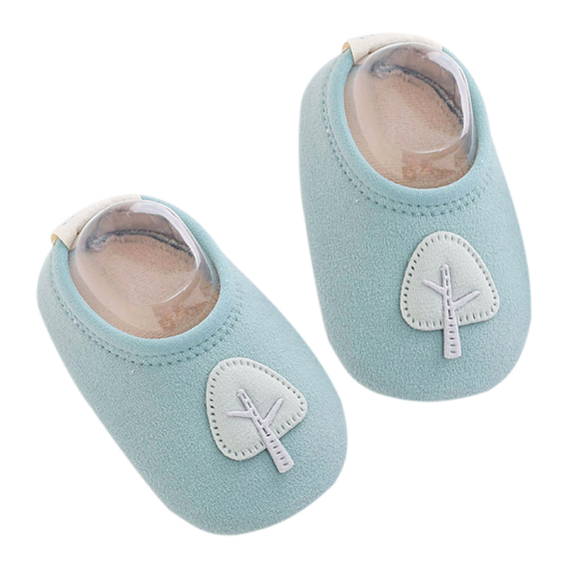Baby Socks With Rubber Newborn Sock Autumn Winter Children Floor Socks Shoes Anti Slip Soft Sole Sock: G / 12M