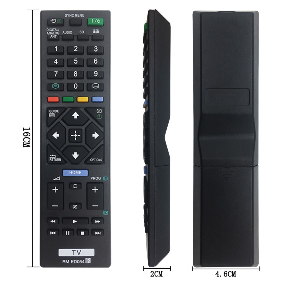 433mhz de Control remoto de la TV RM-ED054 remoto Sony Smart LCD LED TV RM-ED062 KDL-32R420A KDL-40R470A KDL-46R470A