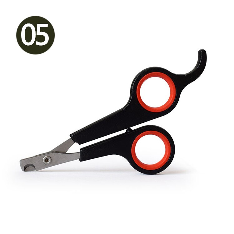 Cortador de garras para perros y Gato, tijeras para cortar uñas, animales, acero inoxidable con cerradura: 05