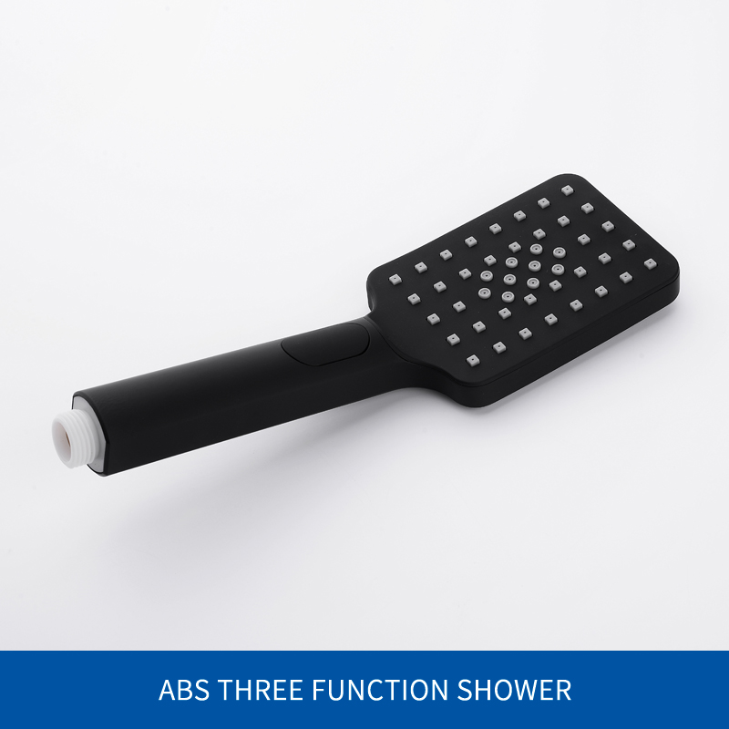 Black Brass Bath Hand Held Shower Head Adjust Brass Shower Holder Water Saving Copper Handheld Sprayer: Shower Only