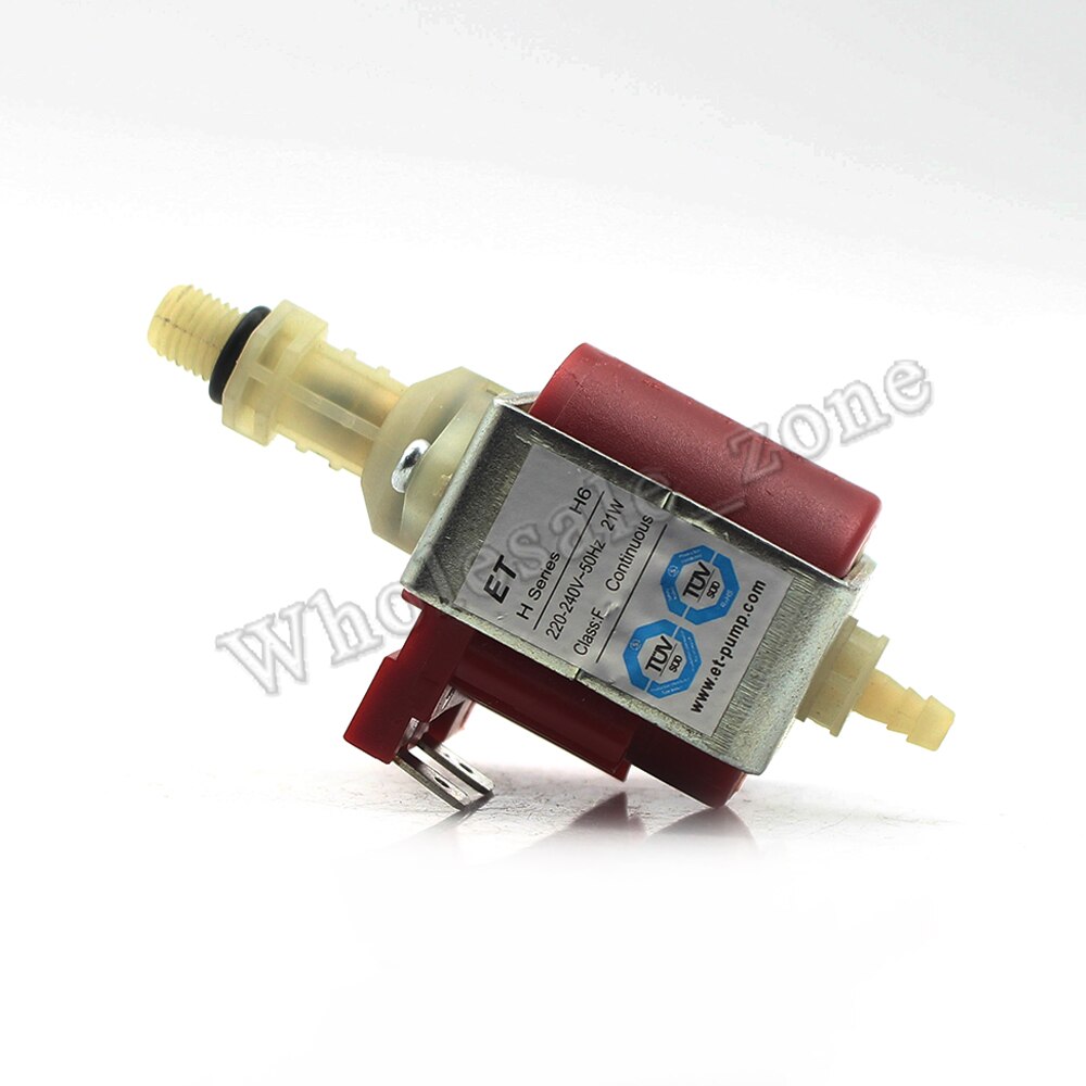 H6 21W AC 220V - 240V Plunger Gas Water Suction Electromagnetic Solenoid Pump for Washing machine / Range hood / Steam generator